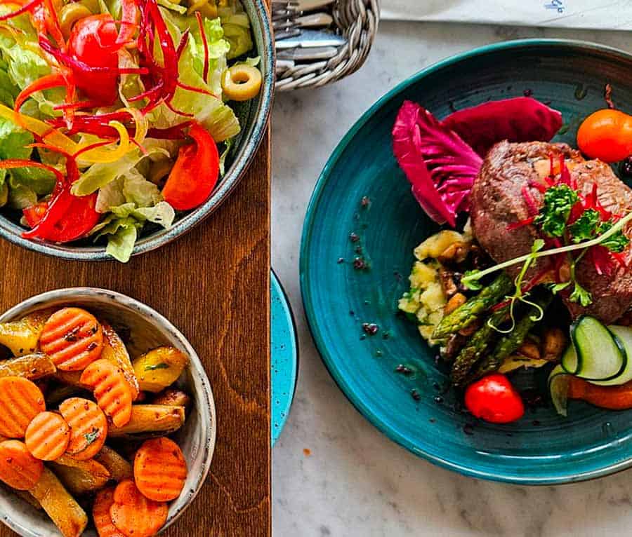 fabulous meal at Salia in Mellieha on Malta