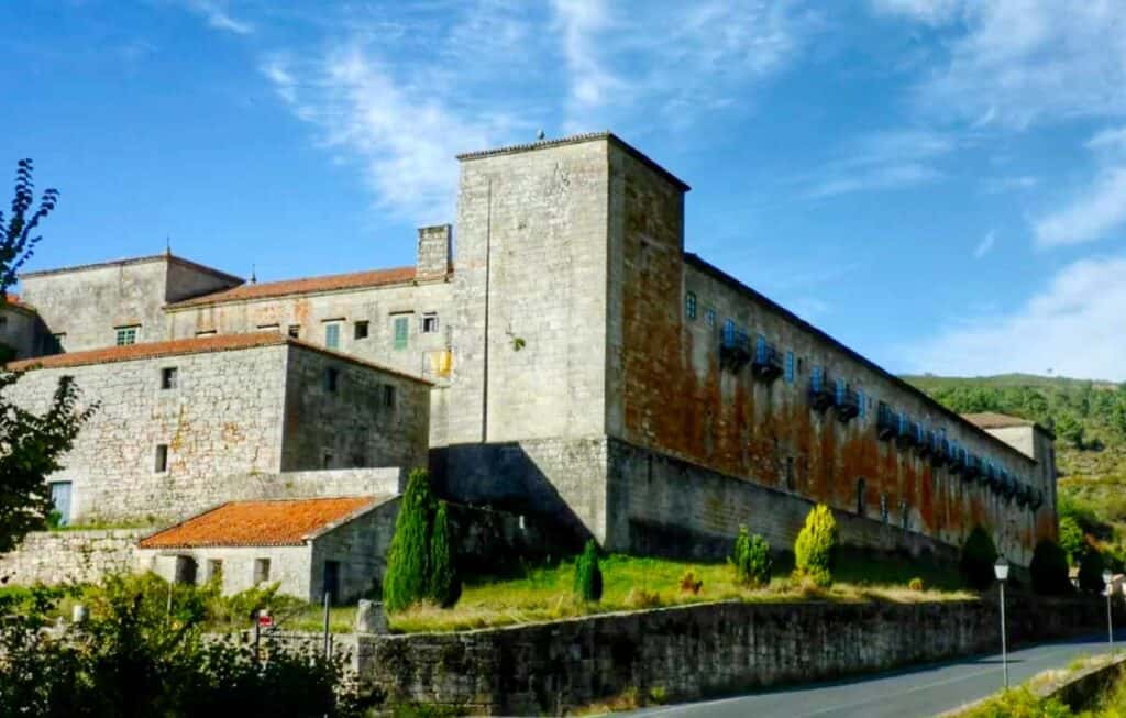 Monasterio de Santa Maria la Real de Oseira on the Camino Sanabres