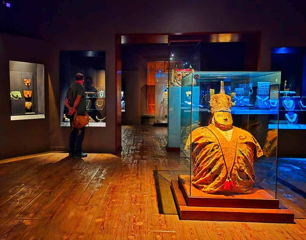 we loved the calm interior of Larco and the exhibits were amazing!