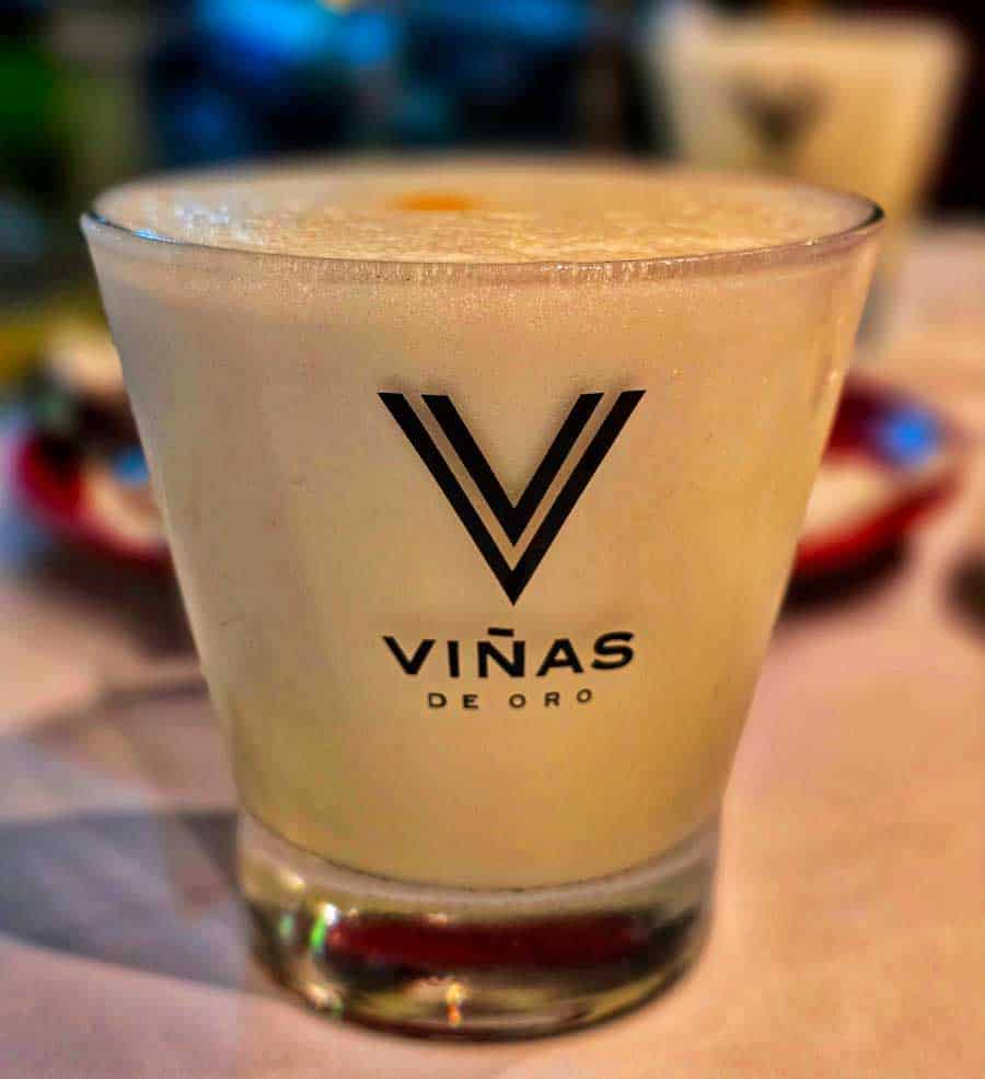 pisco sours in Miraflores Lima
