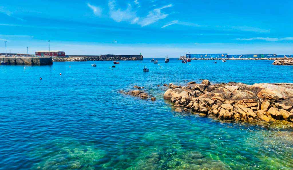 the view when the tide was in in Combarro