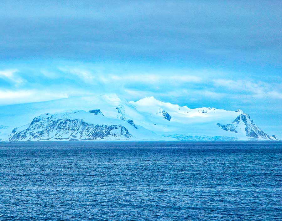 first sighting on south Shetland islands