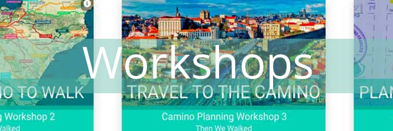 screen print of my Camino Workshops